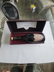 Vintage 1995 Dom Pérignon Rosé Empty Champagne Bottle With Original Case