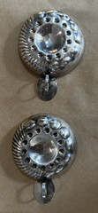 Vintage French Tastevin, Marche Aux Beaune Wine Tasting Cups