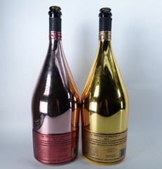 Rare Set Ace Of Spades Magnums 1.5L 1 Brut 1 Rosé Empty Bottles