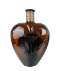 Heart Shaped Glass Wine Bottle PAUL MASSON RARE CREAM SHERRY Curve’e No. 002c