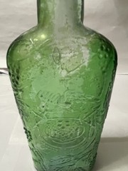 Vintage Embossed Liquor / Wine Bottle Made In Spain 1994 See Description