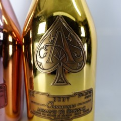 Rare Set Ace Of Spades Magnums 1.5L 1 Brut 1 Rosé Empty Bottles