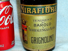 ANTIQUE MIRAFIORE VINTAGE 1929 GRIGNOLINO WINE BOTTLE~EMPTY~