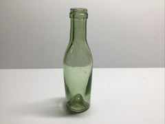 Antique Push Up Base Sample Size Wine Bottle.