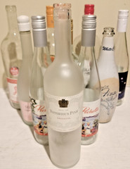 Lot of 10 Empty Wine Bottle-750ml-ALL CLEAR