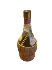 1992 Italian Francesco Chianti Red Wine Bottle Decor Empty Italy