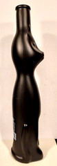 Moselland Black Happy Cat Riesling Wine Bottle Empty 13” Great Halloween Decor