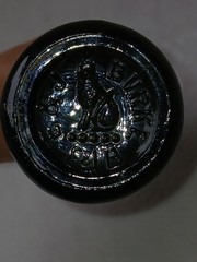 Antique E & J Burke Bottle Dark Green
