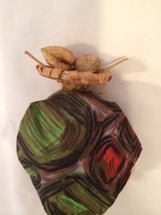 Vintage Wood Wine Bottle Cork Stopper Pair Souvenir Portugal Hand Painted
