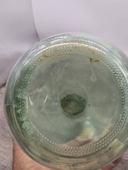 Vintage Glass Demijohn Wine Bottle Jug 3 Liter Hemp Neck Wrap