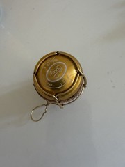 Empty Bottle with Cork and Foil Crystal Louis Roederer 2016
