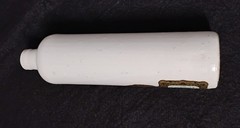 VTG 1960s/70s Beameister Liebfraumilch white Stoneware Bottle with lables