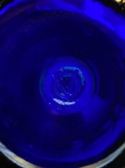 Cobalt Blue Magnotta Riesling Icewine Bottle Empty 2002 Limited Edition Canada