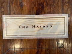Harlan Estate 2020 The Maiden Wood Wine Box holds 3 Bottles