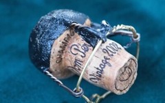 1 Empty dom perignon Cork, NO Bottle Just Cork ,LIKE THE PICTURES
