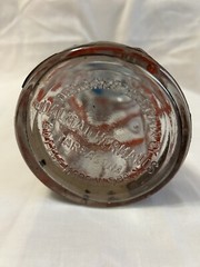 Vintage 1950 Dalmau Hermanos & Co. From Spain Glass Bottle Original Label