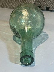 Vintage DF Vino D&rsquo;Italia Green Round Bottom Wine Bottle!!