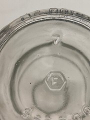 Vintage Bardenheier’s Embossed Clear Cylinder 4/5 Quart Bottle