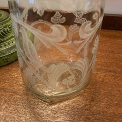 BEAUTIFUL Vintage Etched Bird Scene Paul Mason Wine Charafe – Norman Kosarin