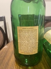 Segesta Mellow Red Italian Wine Bottles Lot of 3 Green 1 gal. 8 pt. 8 fl. oz.