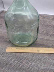 Vintage Glass Demijohn Wine Bottle Jug 3 Liter Hemp Neck Wrap