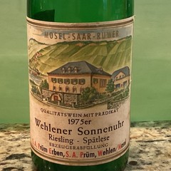 Wehlener Sonnenuhr Product of Germany – Estate Bottled Moselle Wine 750ml Bottle