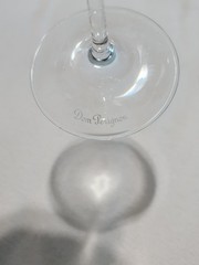 Dom Perignon Champagne 9.5&Prime; Glasses Set Of 2 NICE MUST SEE