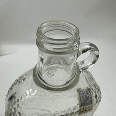 Vintage Fairview Wine Co. of Maine Clear Pressed Glass 1/2 Gallon Jug With Label