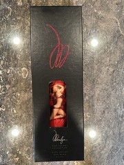 Marilyn Monroe The Velvet Collection Numbered Wine Bottle, 2002, Empty, Magnum