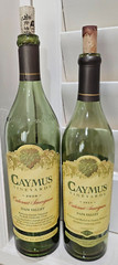 Caymus Vineyards Napa Va. CA 2020 L & 2017 750ML Cabernet Sauvignon Empty Bottle