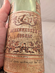 Rare Ja Hennessy Cognac Paper Labels 3 Star Early 1900&rsquo;s Liquor Bottle New York