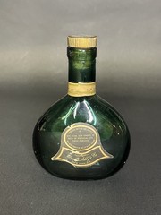 Vintage Empty Green Glass Mateus Rose Wine Bottle 6.1 fl. oz. Frontier Airlines.