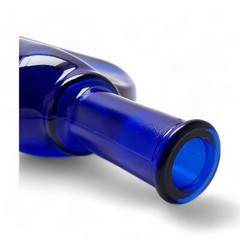 Ungsteiner Kobnert Germany Wine Bottle 2000 Cobalt Blue 750 ml – Empty – 13&Prime;
