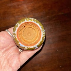Vintage European Folk Art Wine Bottle Sleeve Painted Wood