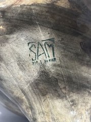 Vintage 1969 SAM Water Tower Bottle by Italian White Wine Producto Of Italy 10.5