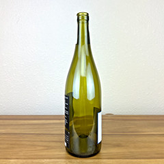 Eishi Okamoto Beau Paysage Tsugane Japan 2010 Empty Natural Wine Bottle RARE
