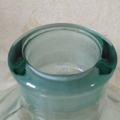 Vintage glass jar, 10 liter wine bottle, shipping 2 pcs.