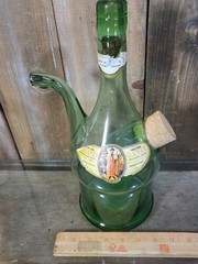 Vintage Chianti Bottle Spout & Ice Pocket Dante Tuscana Italy