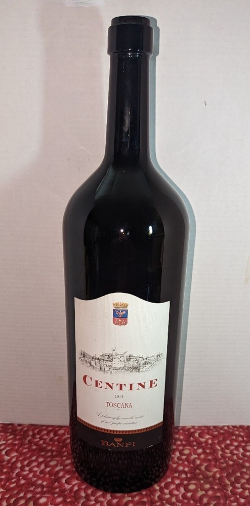 2000 CENTINE Banfi Toscana Wine Liquor Display Dummy Empty 5L Bottle Man Cave 21