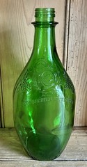 Vintage United Vintner&rsquo;s Half Gallon Green Glass Bottle Established-Asti-1881