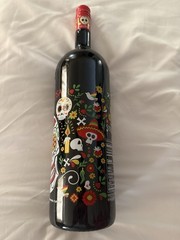 Stella Rosa Black L.E. Skull Heart Eyes and Sugar Skull Day of the Dead Empty