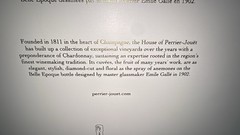 PERRIER-JOUET BELLE EPOQUE CHAMPAGNE GIFT BOX Empty Bottle 2 Flutes 2004