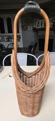 Vintage Decorative Wicker Wine Bottle Holder