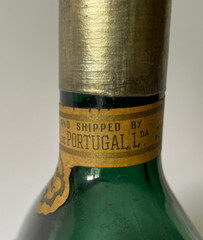Vintage Mateus Green Glass 8.25&Prime; Bottle Portugal Rose Wine DREYFUS ASHBY & CO.