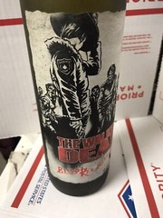 Walking Dead Rick Augmented Reality Wine Bottle Empty 750ml Exclusive 2017 AMC