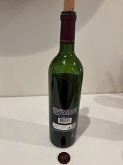 2017 Opus One Empty Bottle With Cork Napa Valley Unrinsed.
