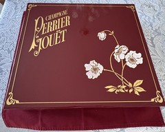 Perrier-Jouet Fleur De Champagne Special Reserve 1985 Bottle Box 6 Flutes 7.5&Prime;