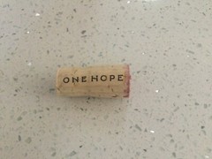 2020 One Hope Cabernet Sauvignon Wine bottle EMPTY
