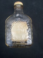 Vintage Berrycup Cherry Wine Bottle 2/5 Pint