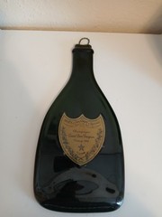 Cuvee Dom Perignon flatten spoon rest/ Kitchen decor. 12&Prime;L